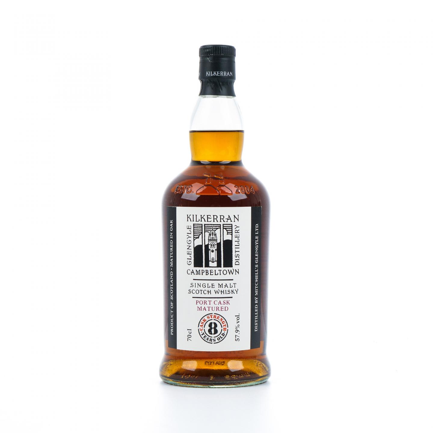 可蓝 8年 2022 桶强 Glengyle出品 波特桶 700ML