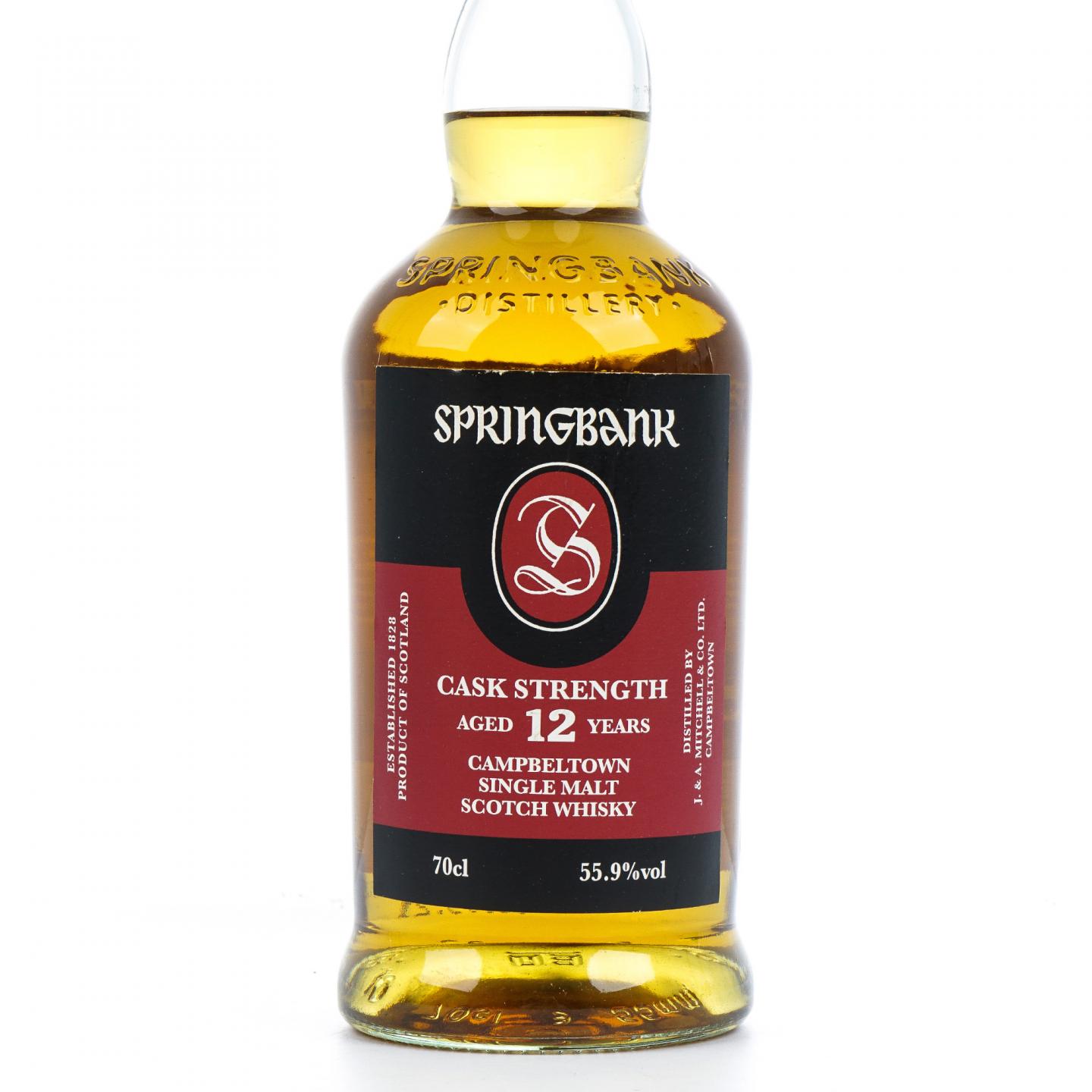 Springbank 云顶 12年 2021 桶强 55.9%Vol.