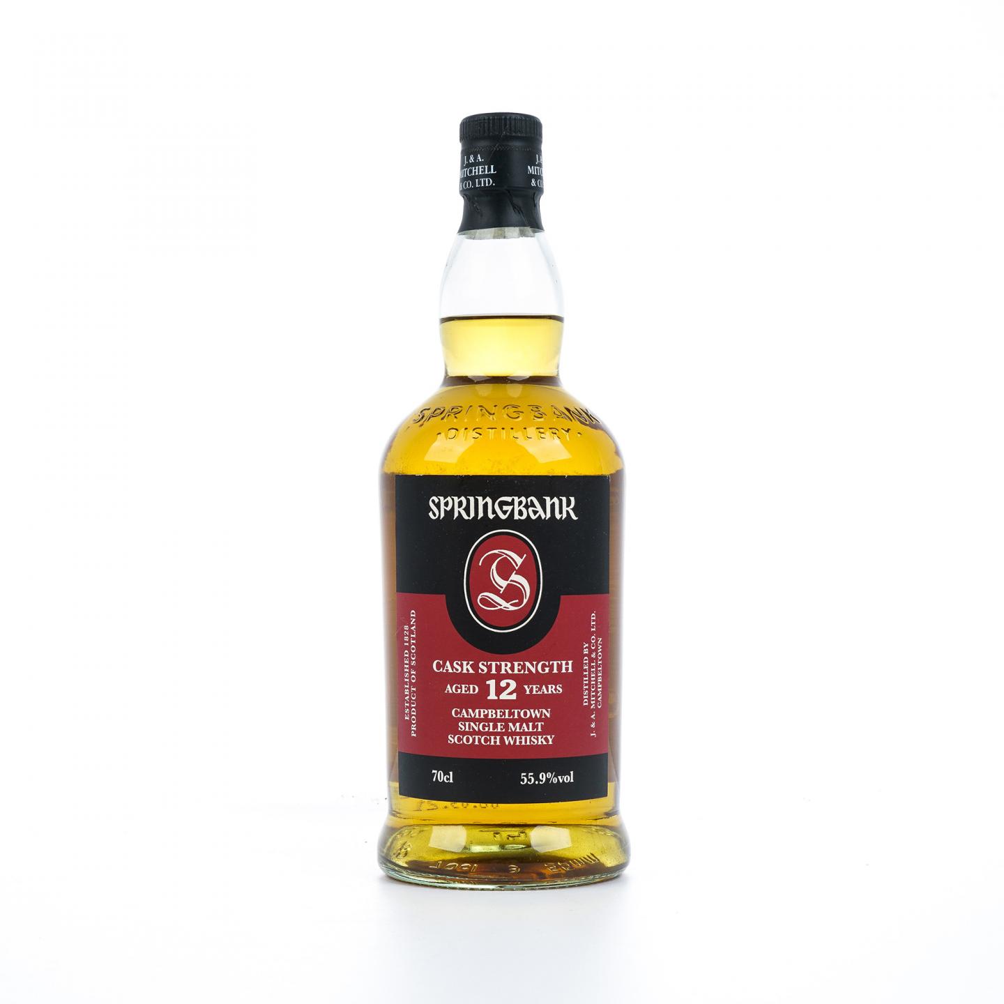 Springbank 云顶 12年 2021 桶强 55.9%Vol. 700ml