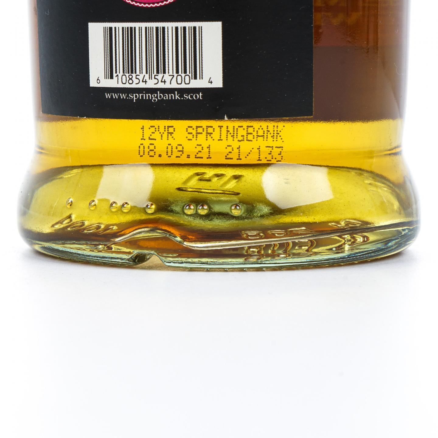 Springbank 云顶 12年 2021 桶强 55.9%Vol. 700ml