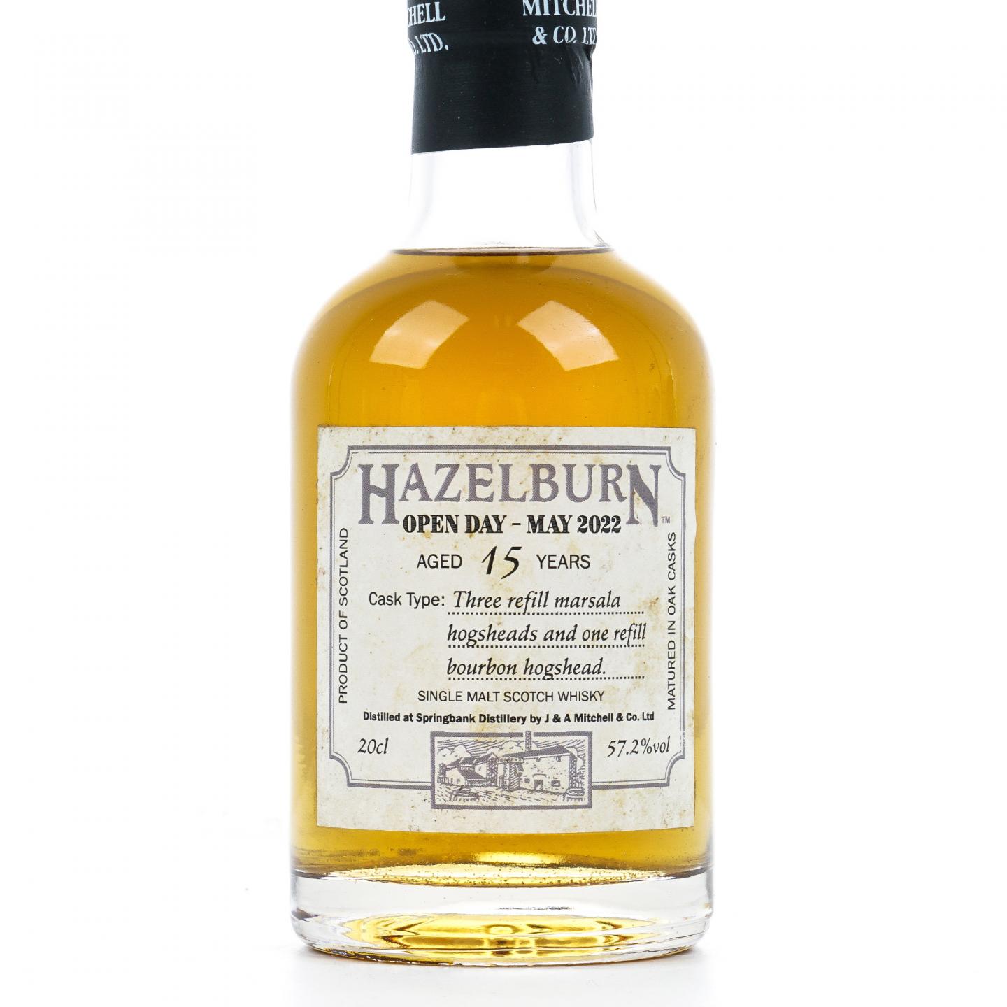【中样】Hazelburn 哈索本 15年 Open Day 2022 200ml