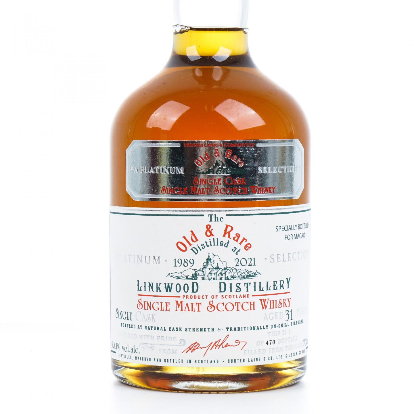 Linkwood 林可伍德 31年 1989-2021 单桶桶强 HL Old & Rare