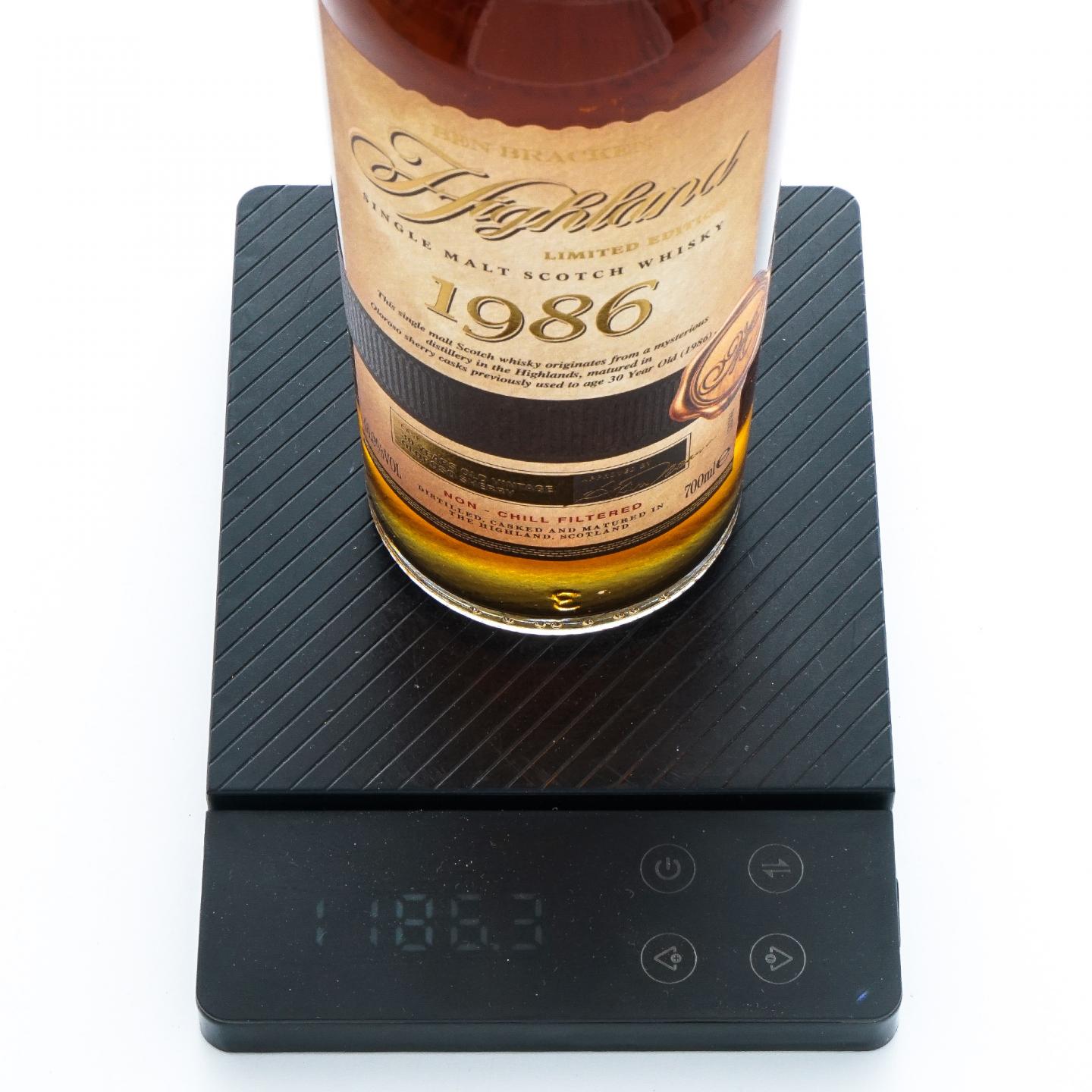 Ben Bracken 1986 高地单一麦芽威士忌 带盒