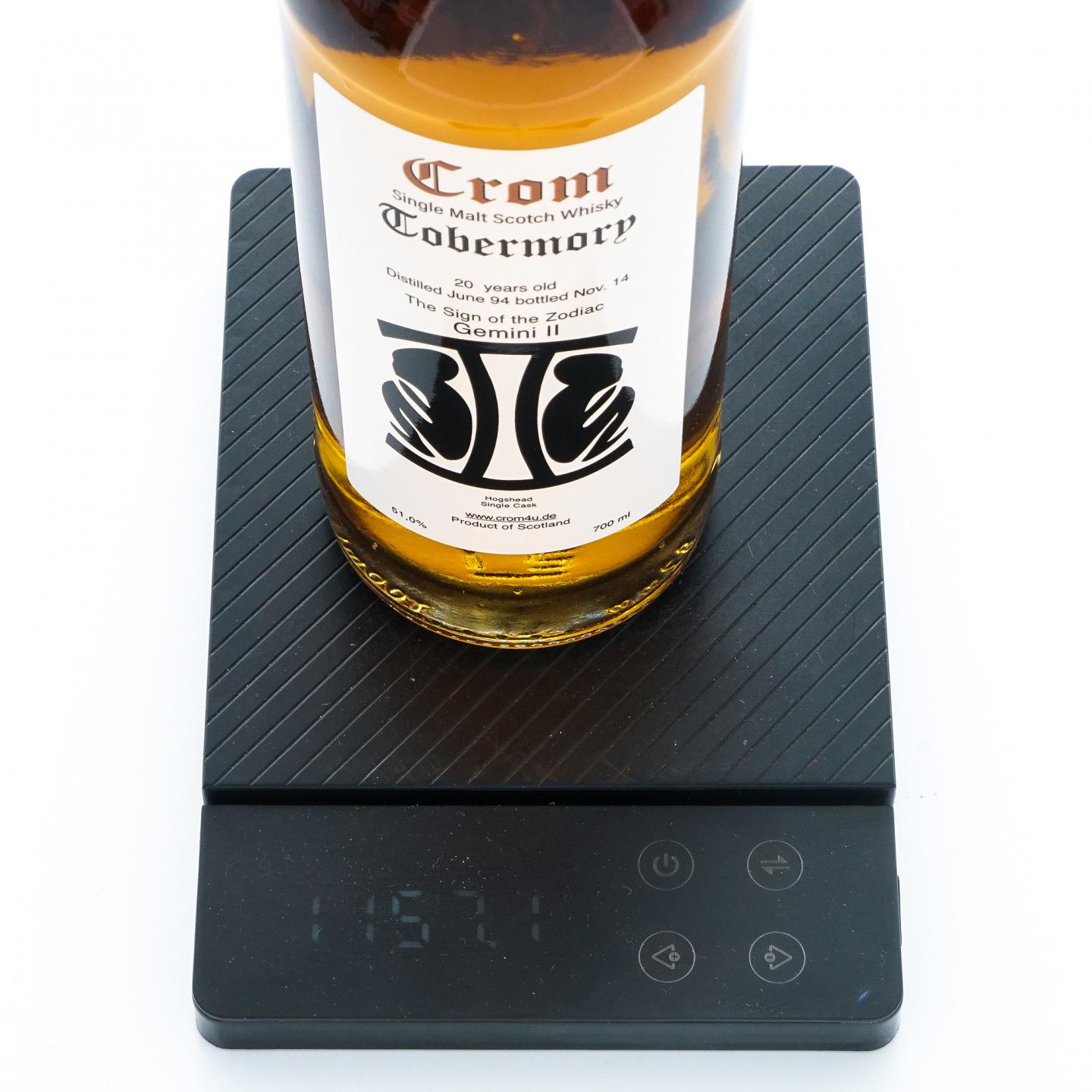 Tobermory 托伯莫里 20年 1994-2014 单桶