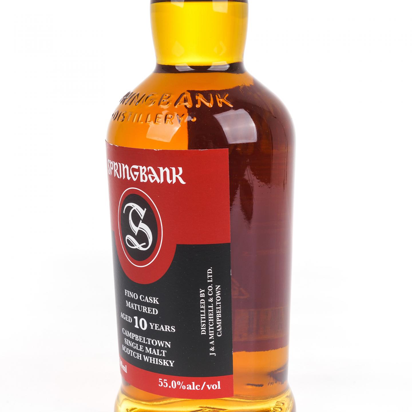 Springbank 云顶 10年 2015-2025 55%Vol.