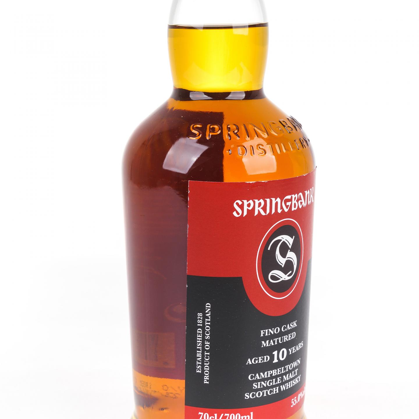 Springbank 云顶 10年 2015-2025 55%Vol.