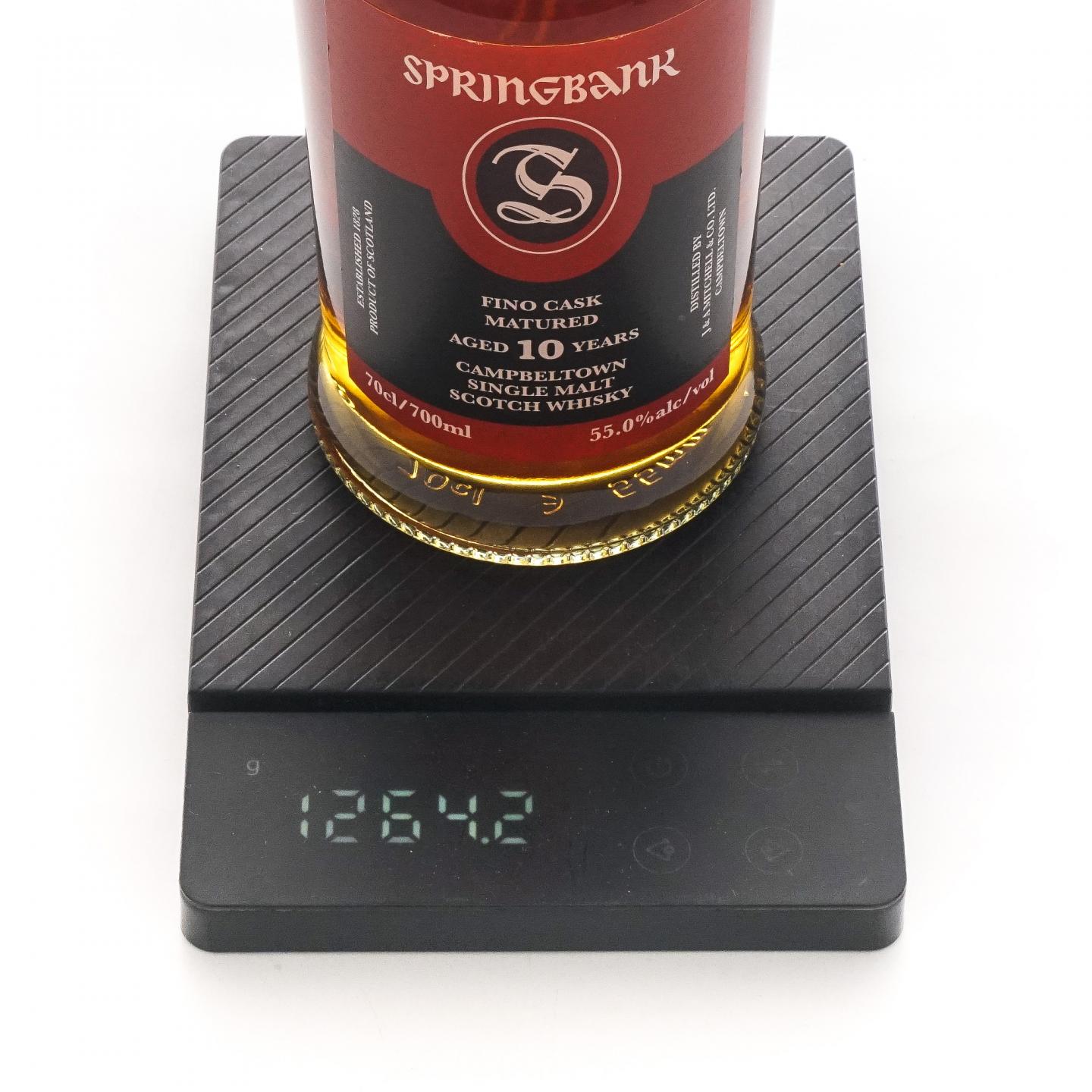 Springbank 云顶 10年 2015-2025 55%Vol.