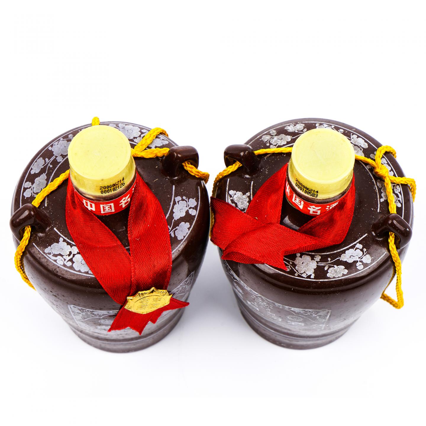 山西杏花村汾酒·2000年 老白汾酒 225ml*2 礼盒