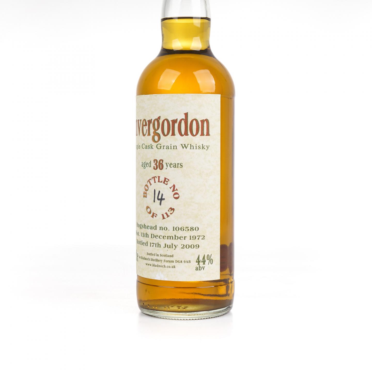 Invergordon 36年 1972-2009 BF 单桶#106580