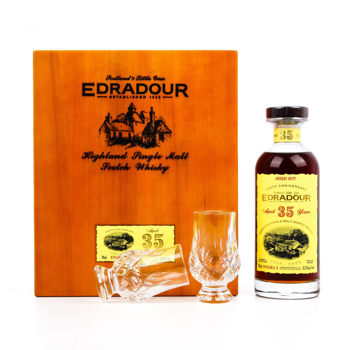 Edradour 埃德拉多尔 35年 2025 200周年纪念-Enigma 2 雪莉桶