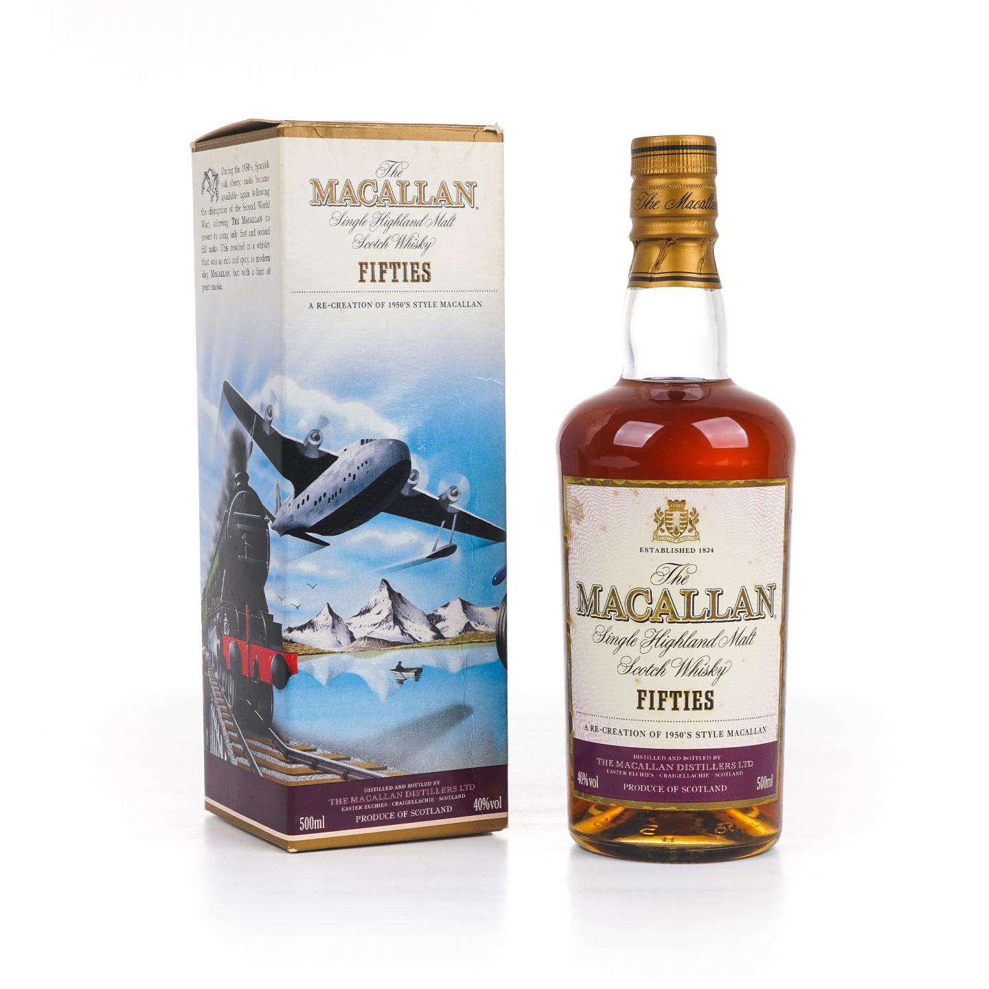Macallan 麦卡伦 FIFTIES 旅行系列 500ml