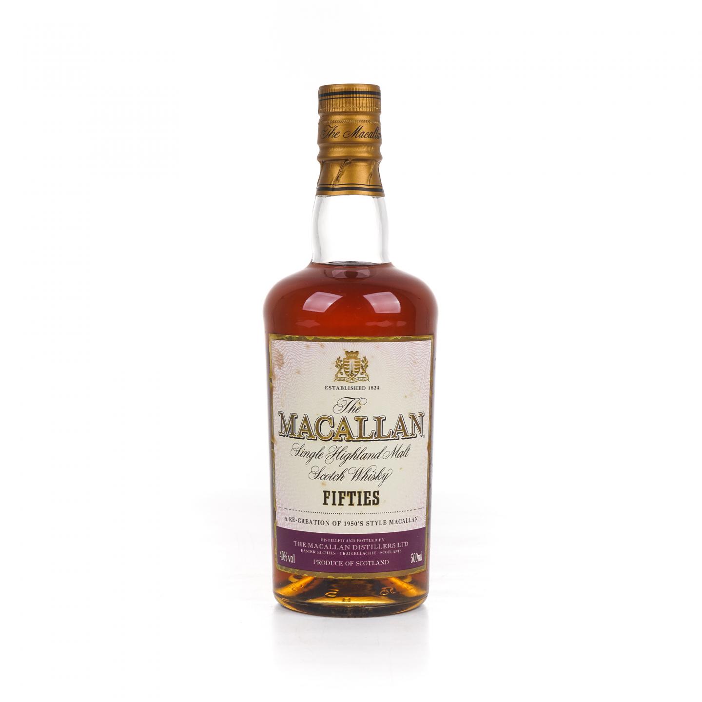 Macallan 麦卡伦 FIFTIES 旅行系列 500ml