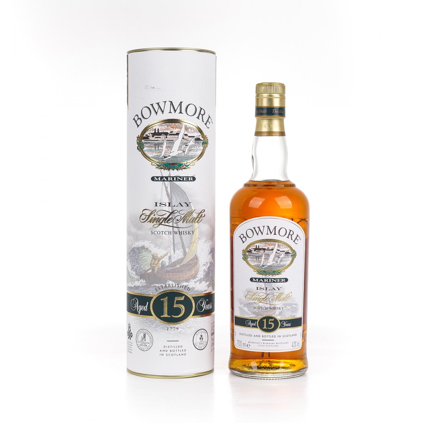Bowmore 波摩 15年 Mariner 海鸥标