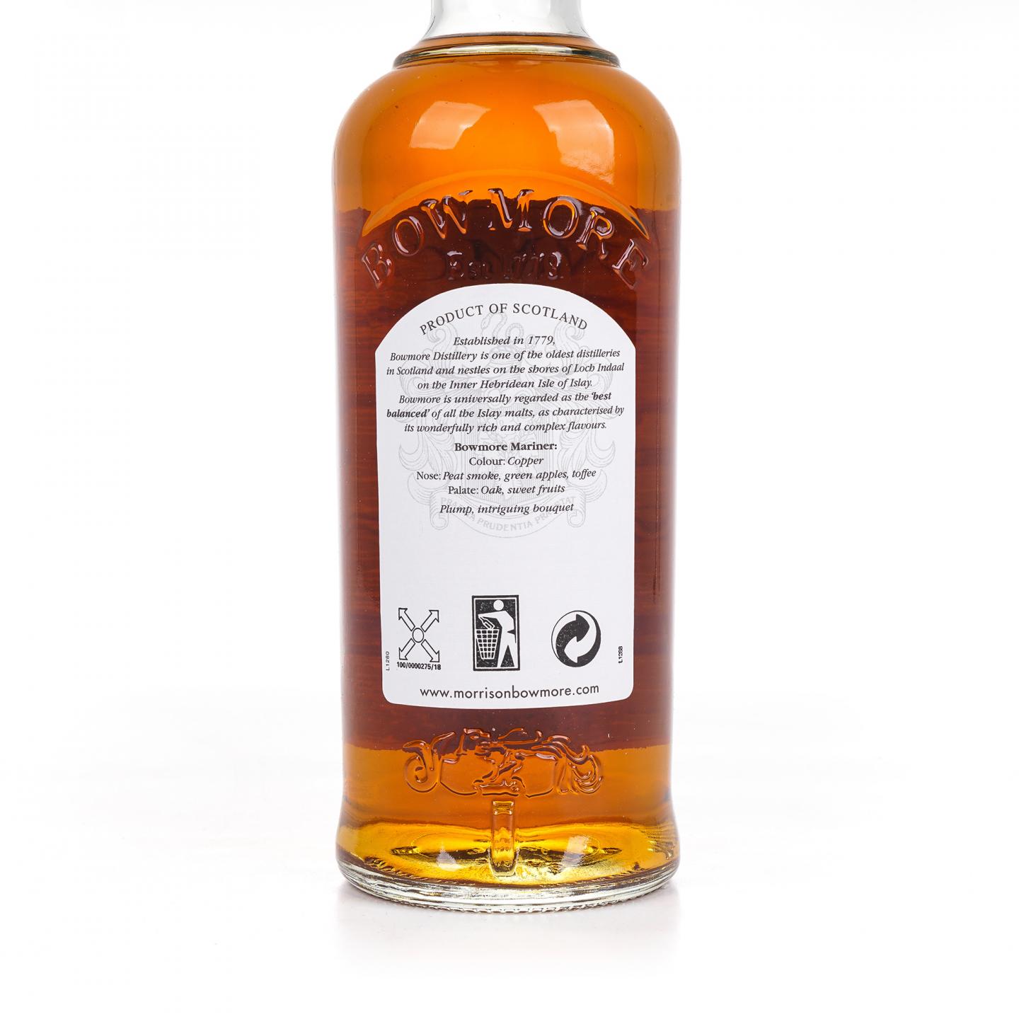 Bowmore 波摩 15年 Mariner 海鸥标