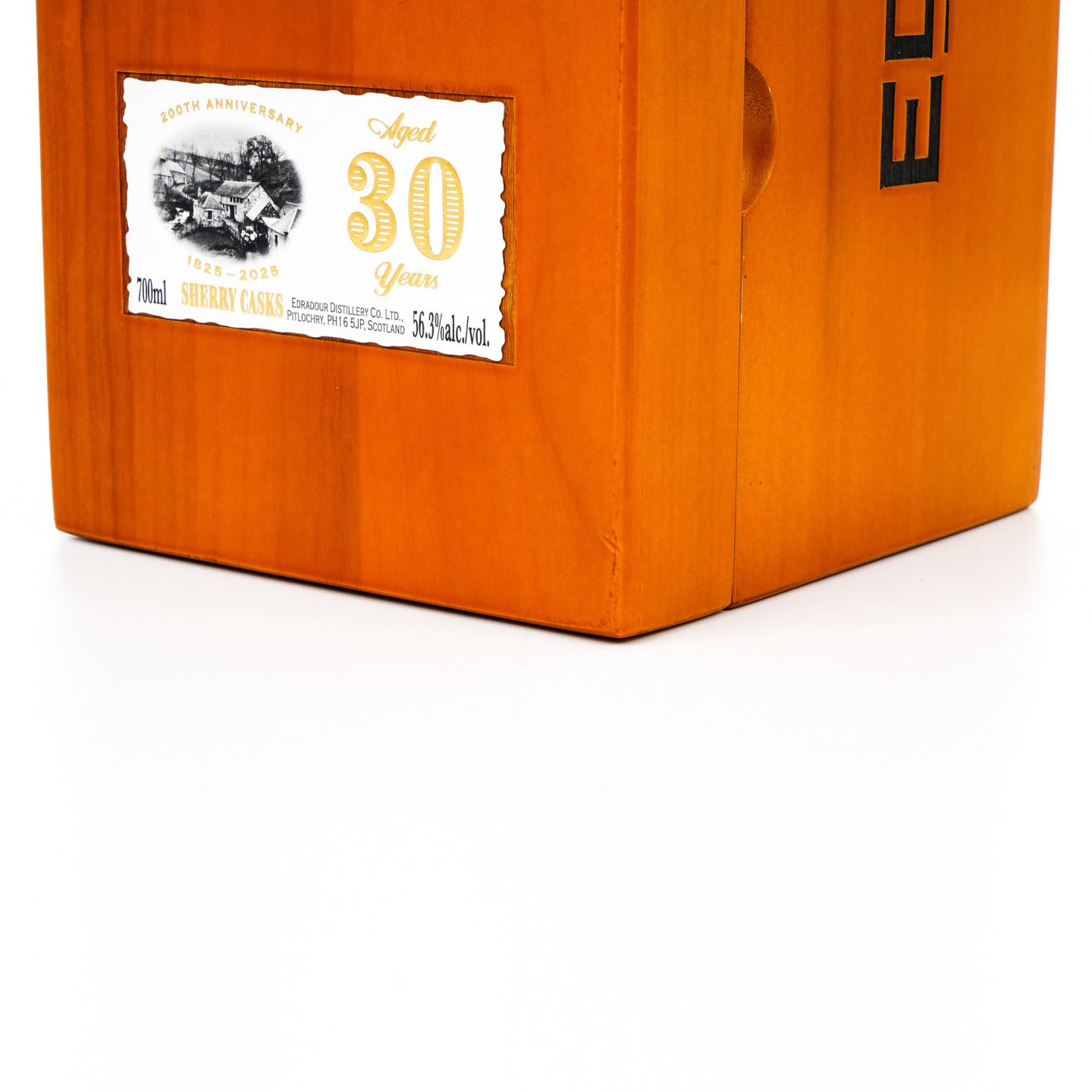 Edradour 埃德拉多尔 30年 2025 200周年纪念-Batch No.1 雪莉桶