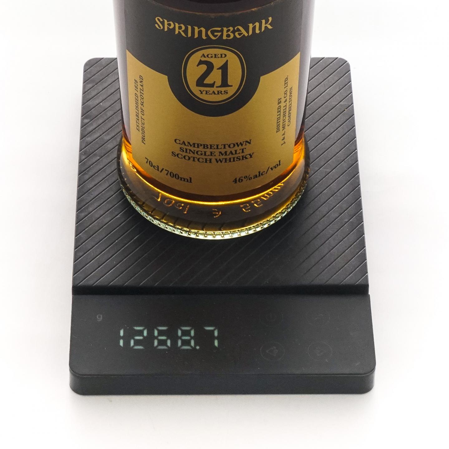 Springbank 云顶 21年 2025