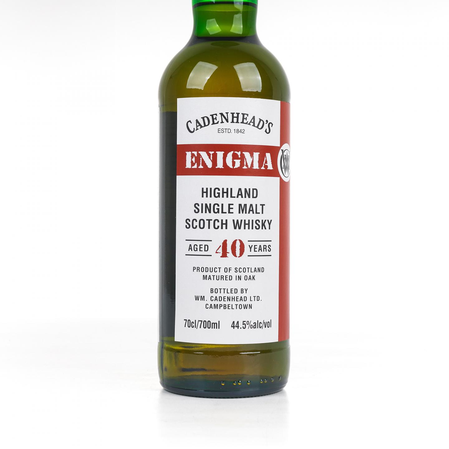 秘密高地 40年 1985-2025 Cadenhead's