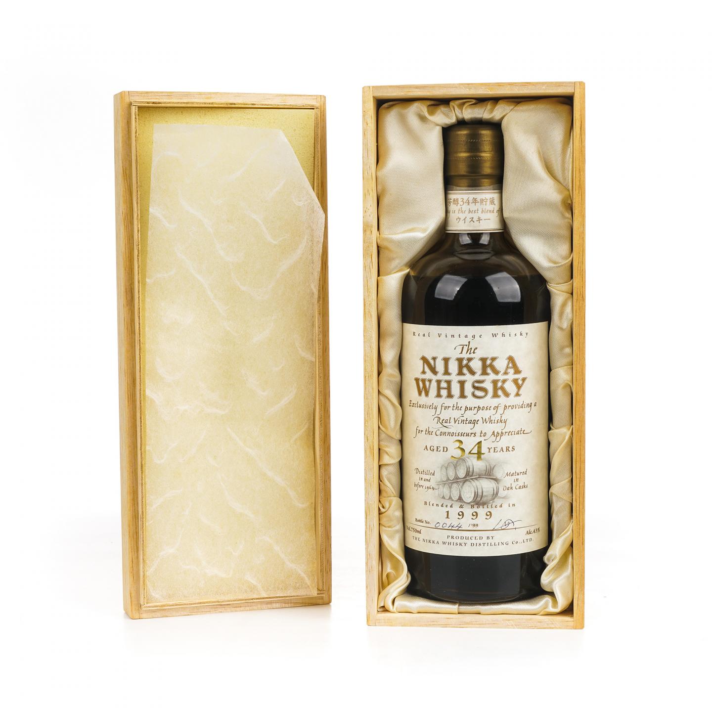 Nikka 34年 1999 调和 750ml
