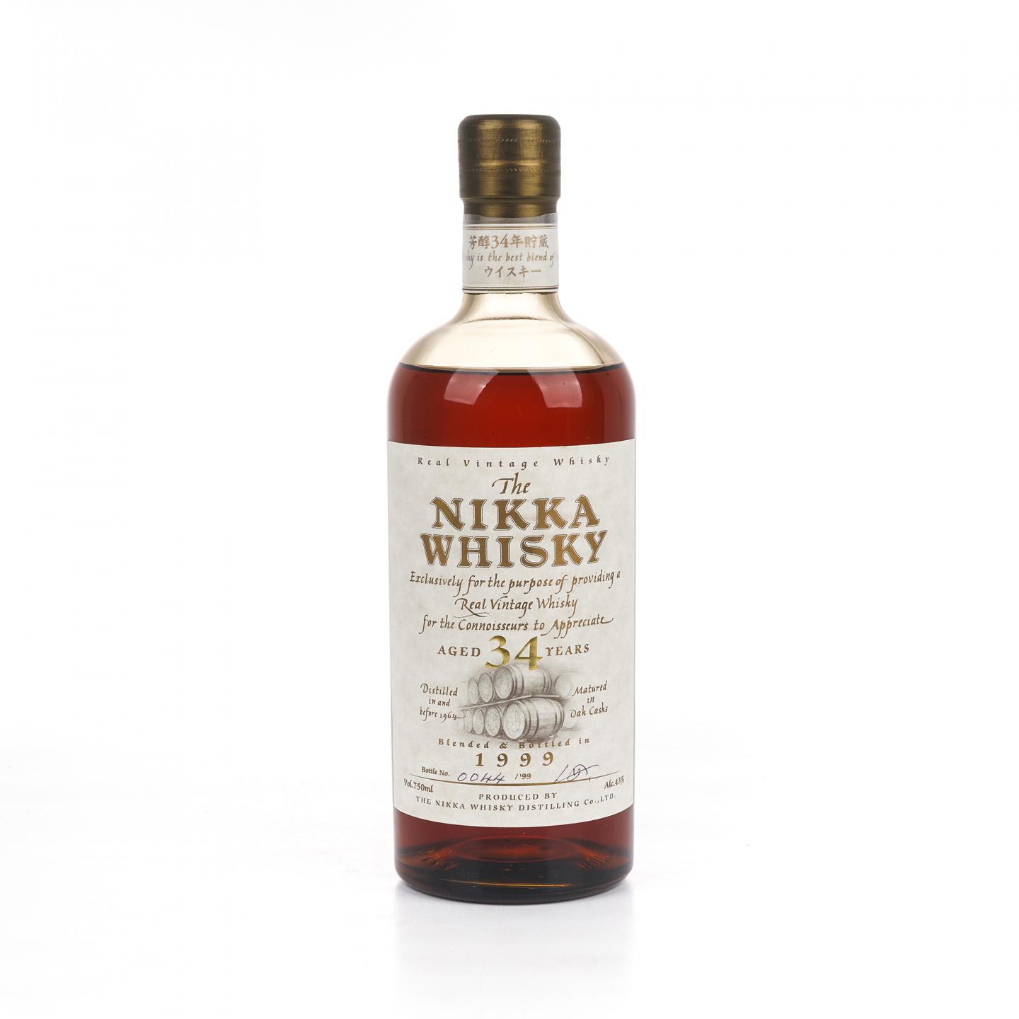 Nikka 34年 1999 调和 750ml