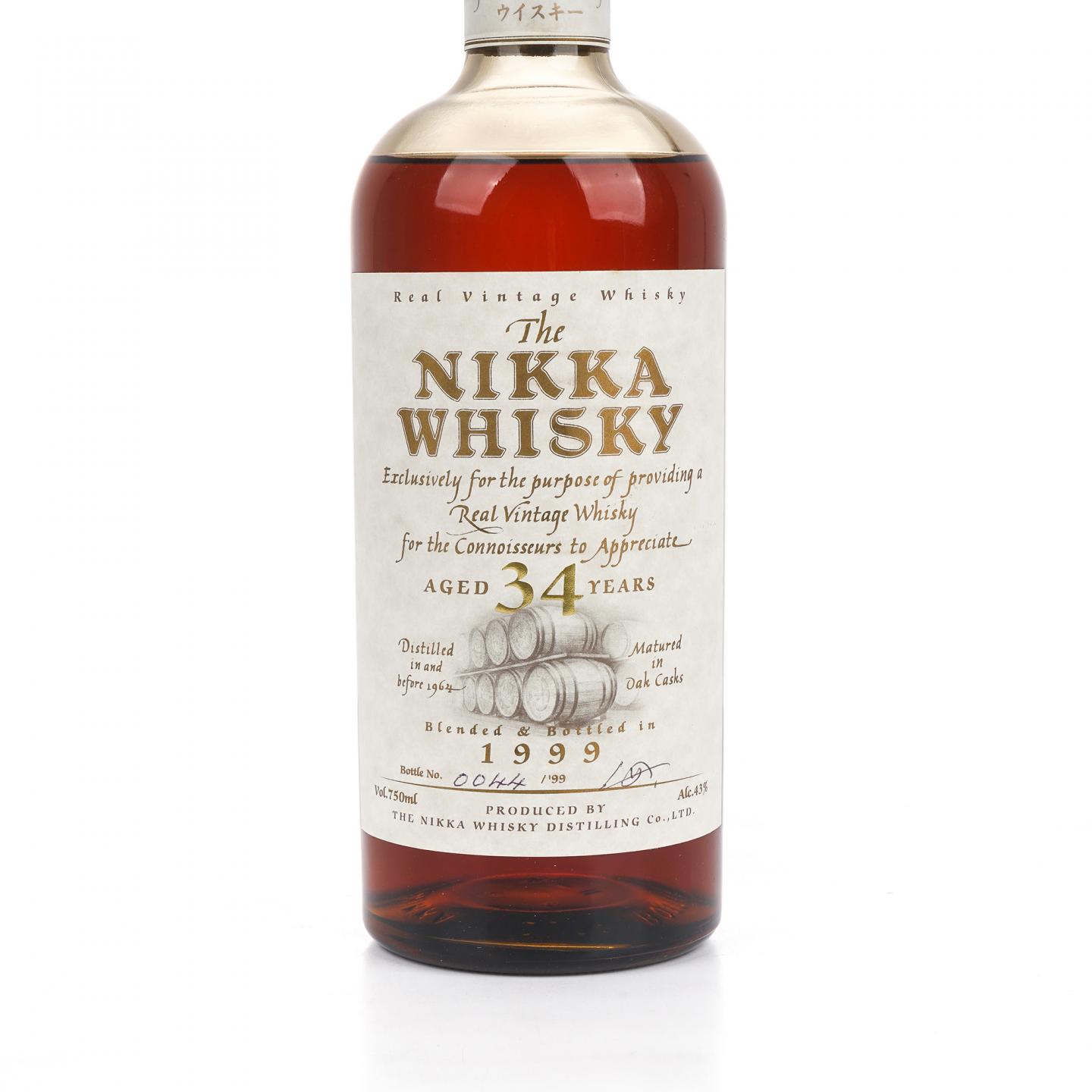 Nikka 34年 1999 调和 750ml