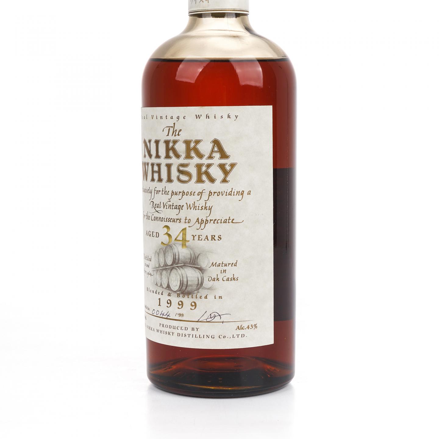 Nikka 34年 1999 调和 750ml
