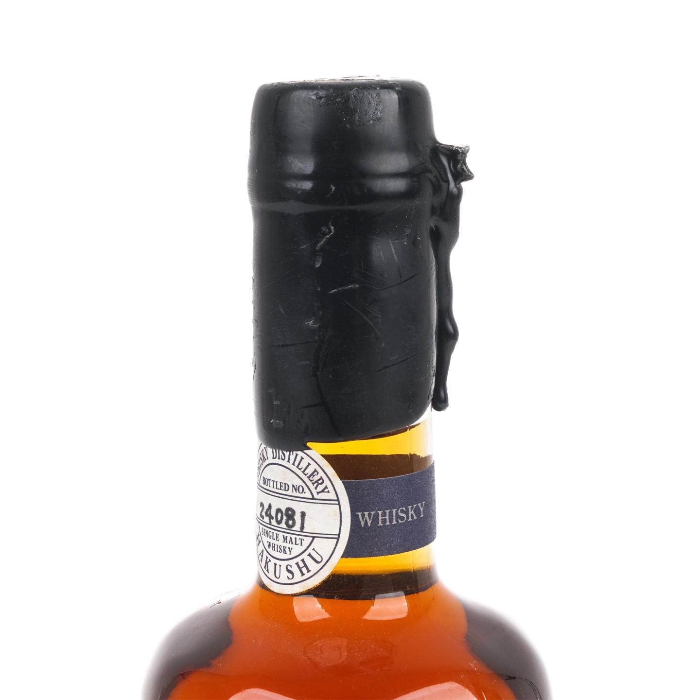 白州 樽出原酒 15年贮藏 酒精56度 600ml