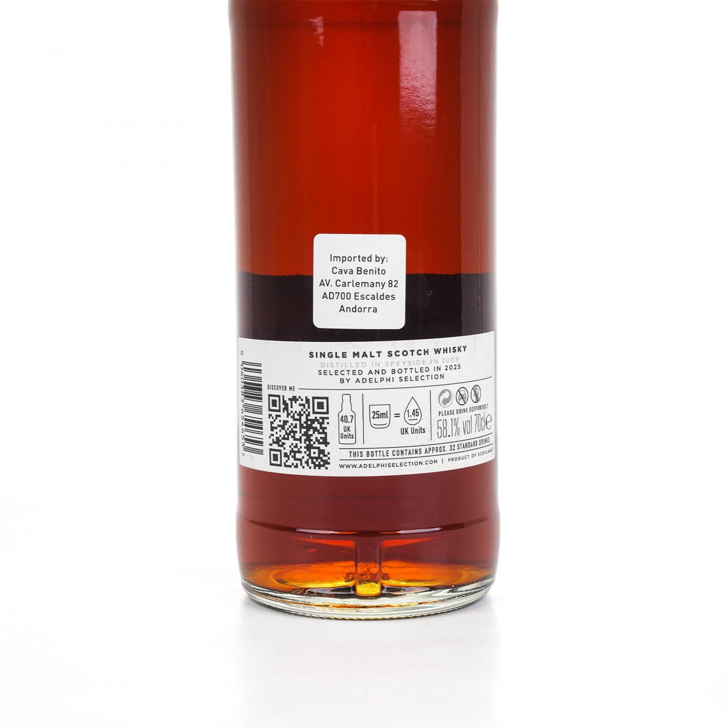 Speyside 15年 2009-2025 Adelphi