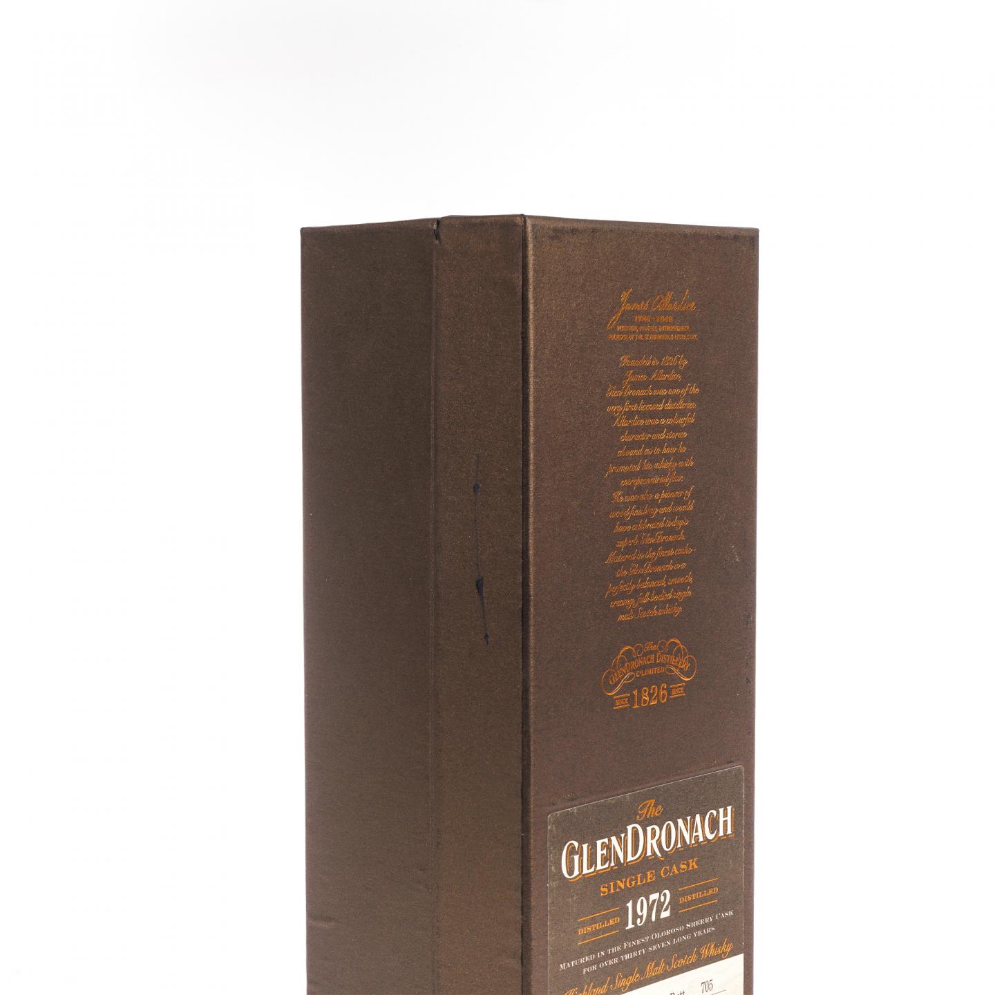 Glendronach 格兰多纳 37年 1972-2009 雪莉单桶#705