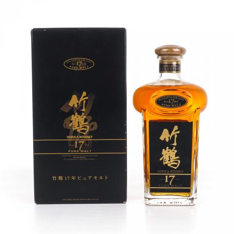 竹鹤 17年 调和 角瓶