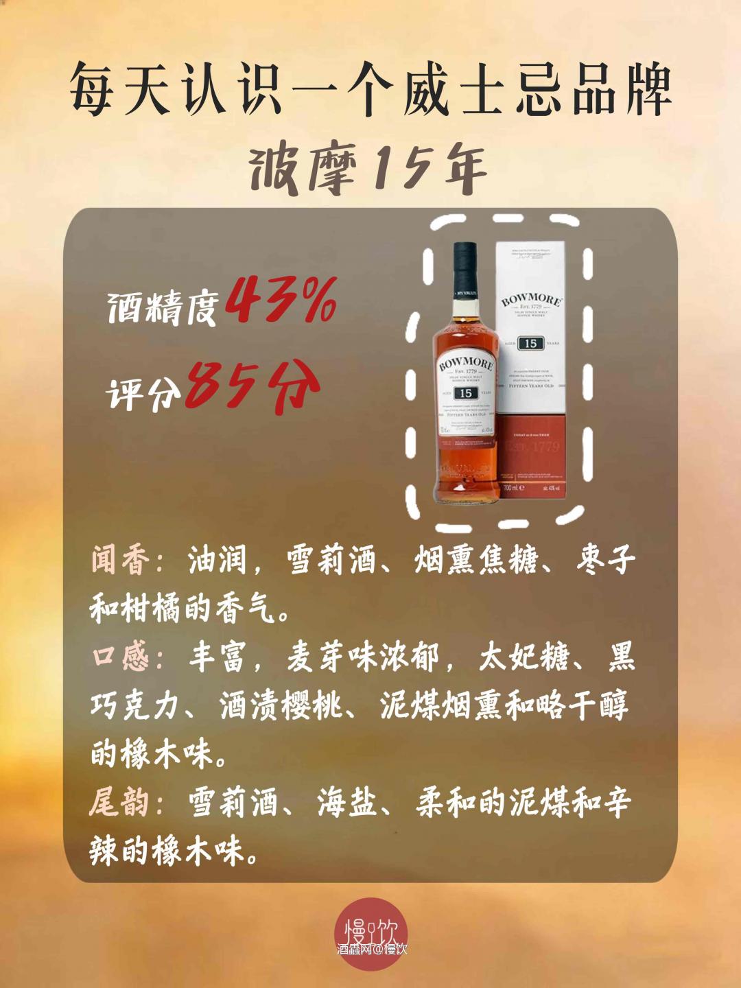 🥃每天认识一个威士忌品牌｜波摩