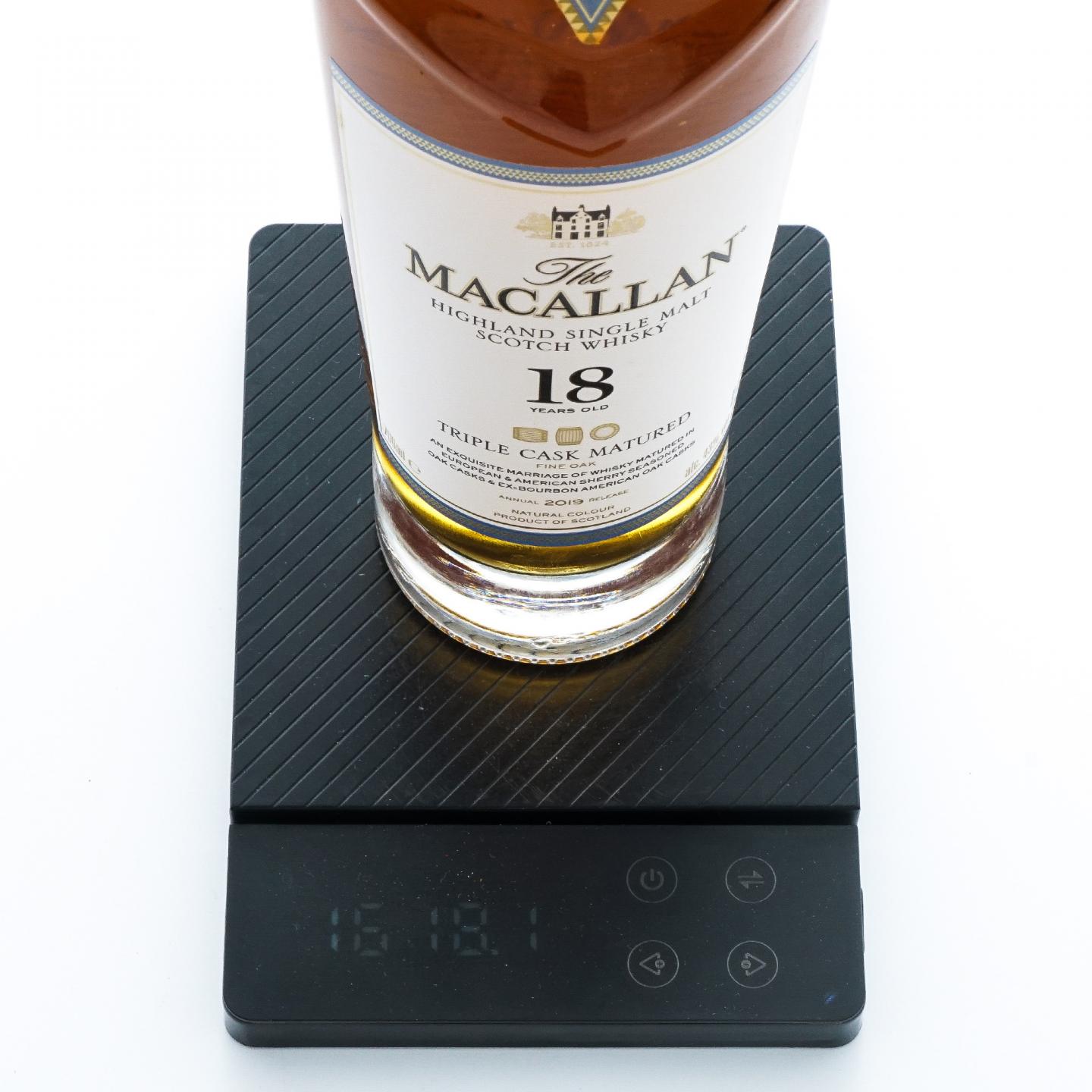 【附X光图】Macallan 麦卡伦 18年 2019 Triple Cask 700ml