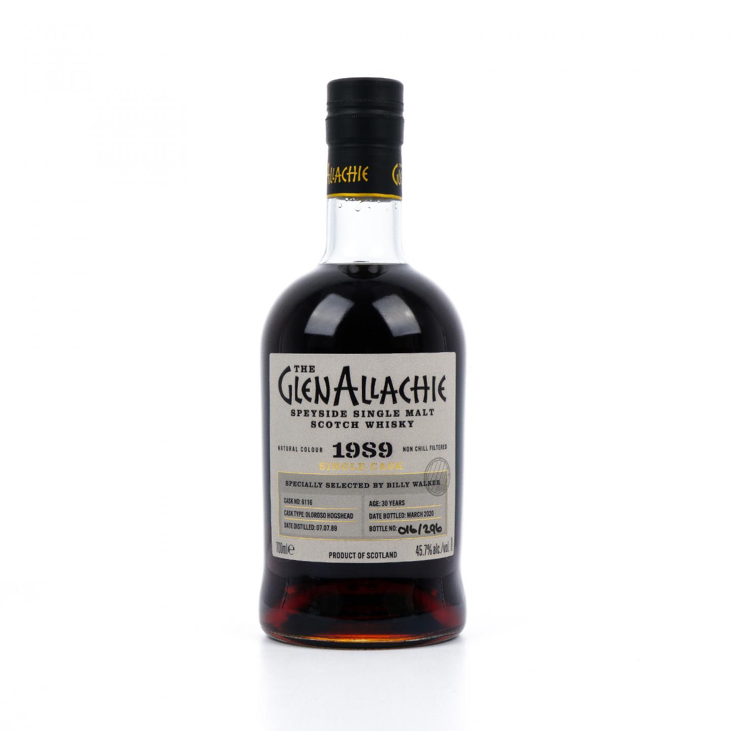 Glenallachie 格兰纳里奇 30年 1989-2020 雪莉单桶#6116 700ml