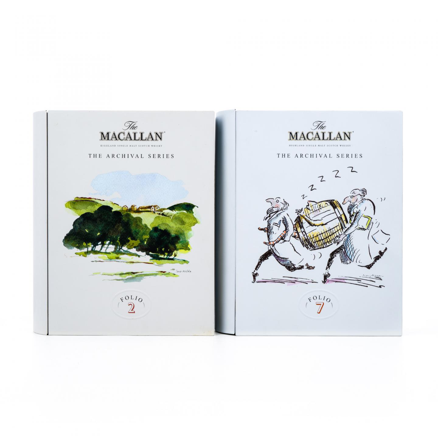 Macallan 麦卡伦 Folio 1-7 档案系列 套装