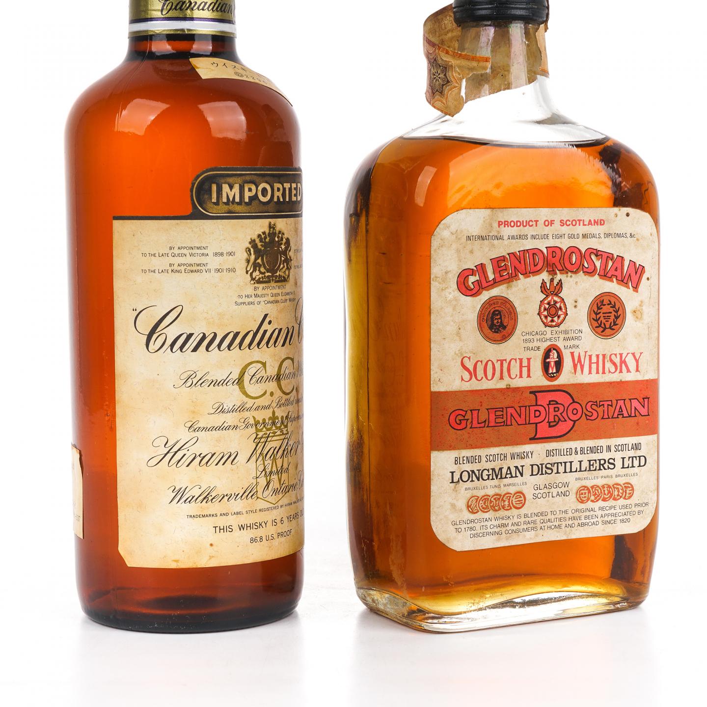 Canadian Club/Glendrostan 调和 2支组