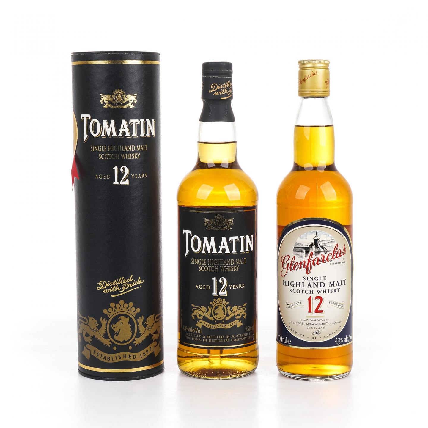 汤马丁/格兰花格 12年 2支组