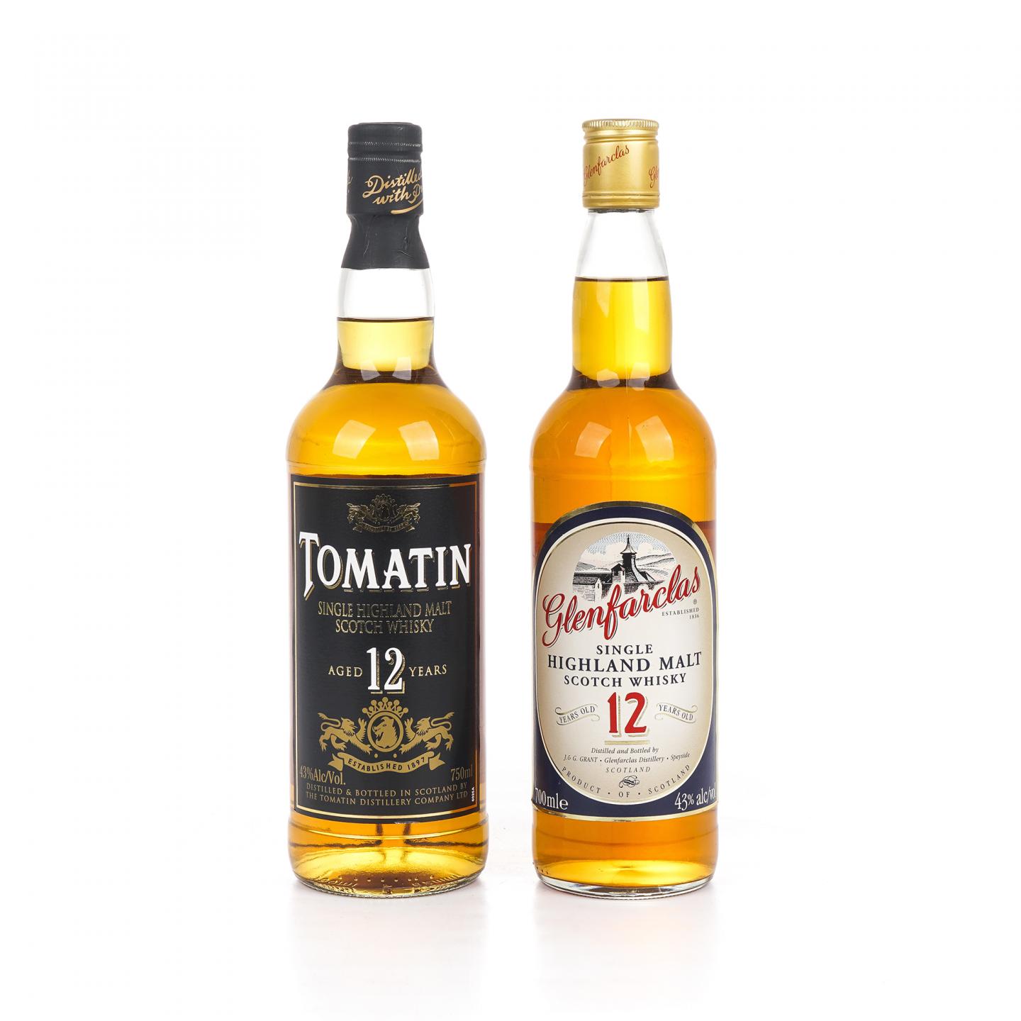 汤马丁/格兰花格 12年 2支组