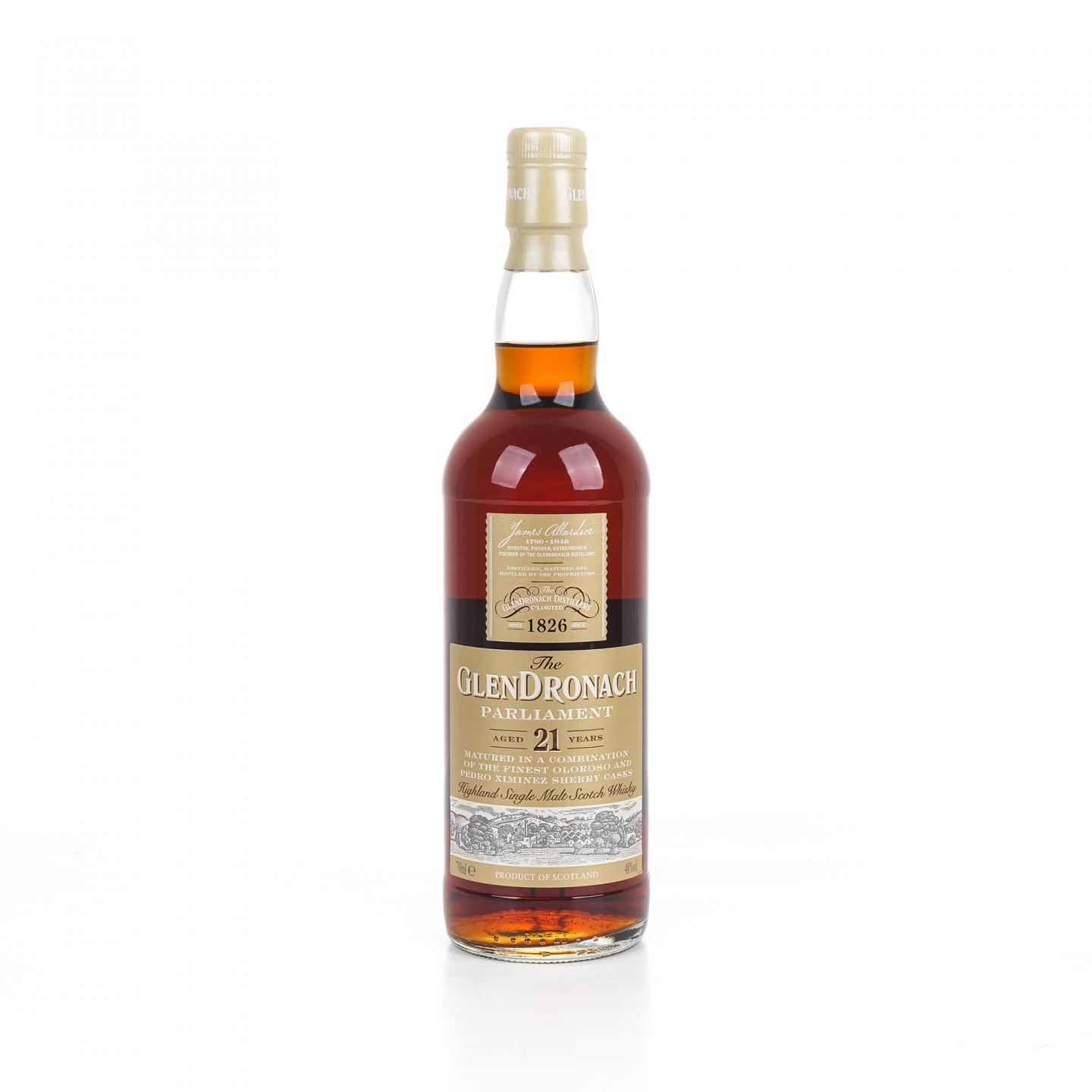 Glendronach 格兰多纳 21年 Parliament 700ML