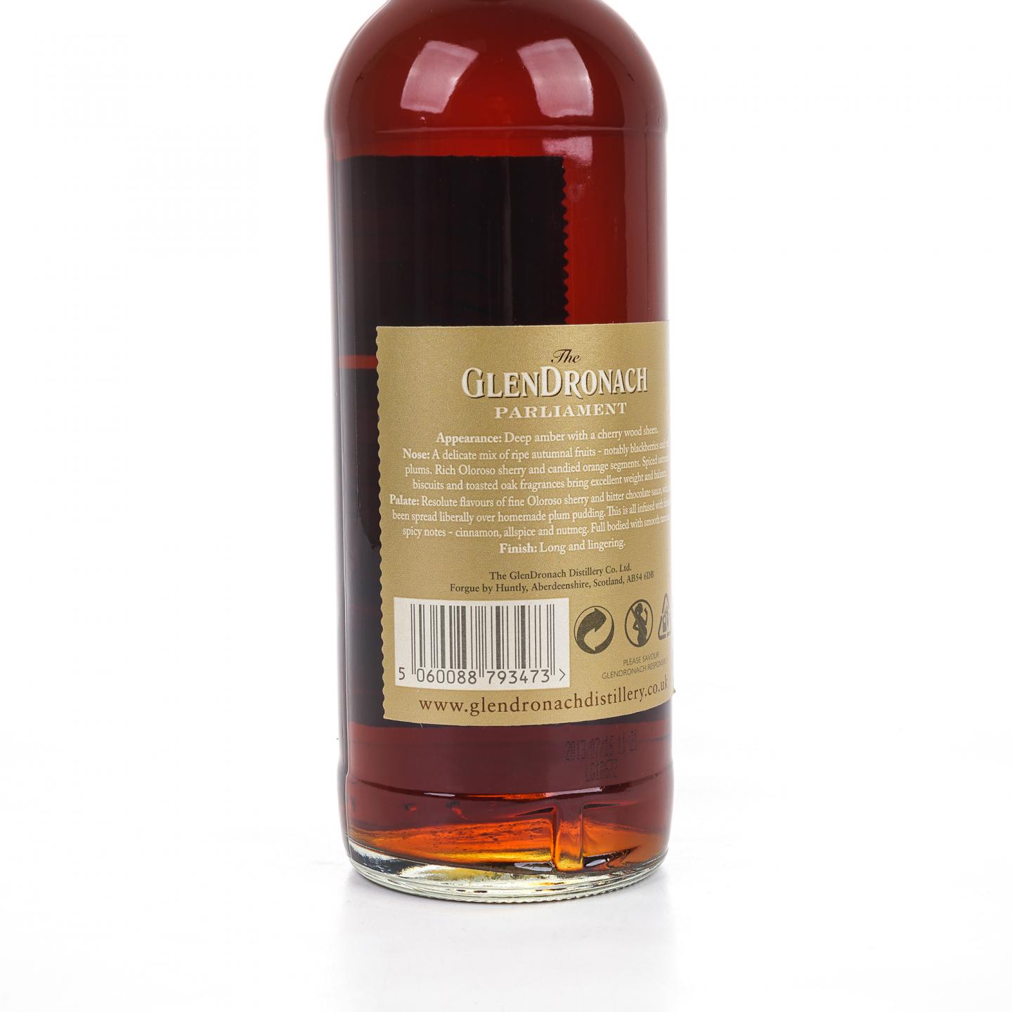 Glendronach 格兰多纳 21年 Parliament 700ML