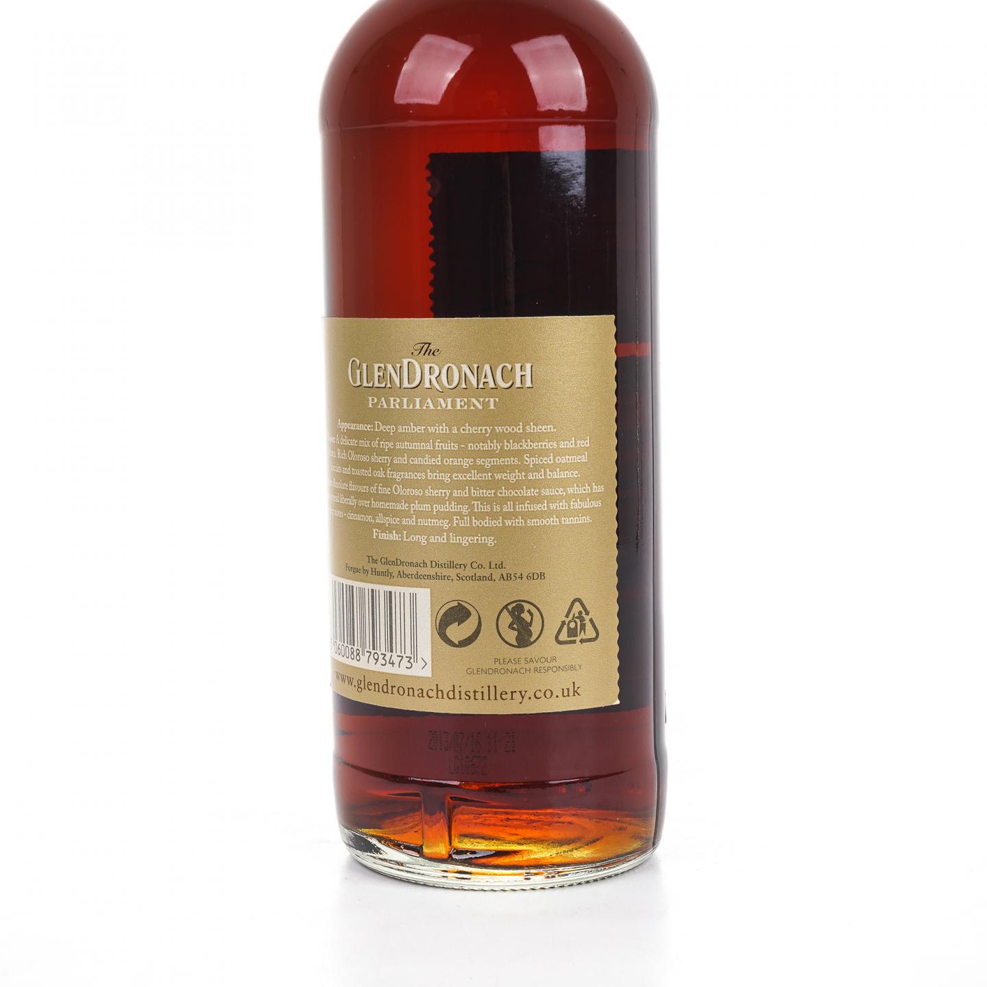 Glendronach 格兰多纳 21年 Parliament 700ML