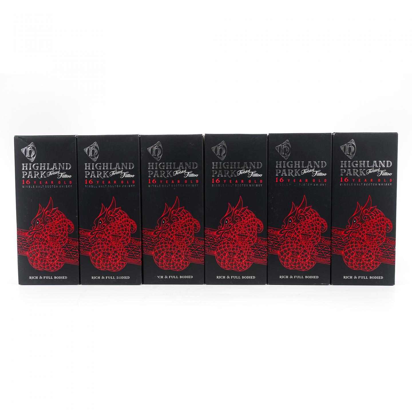 Highland Park 高原骑士 16年 Twisted Tattoo 6瓶组