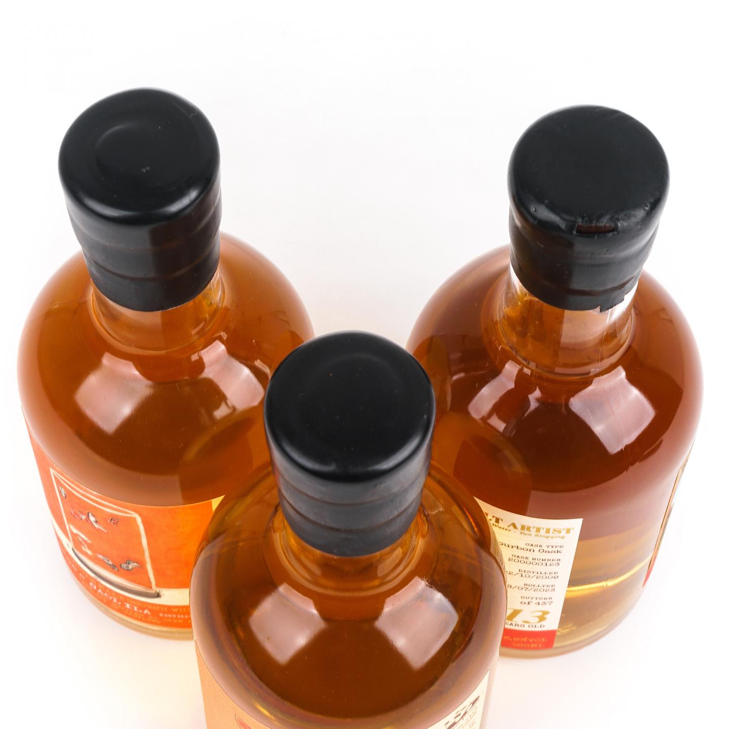 Caol Ila 卡尔里拉 12年 2011 水楢桶+Kilnaughton（阿贝） 13年 2009 3瓶组*500ml