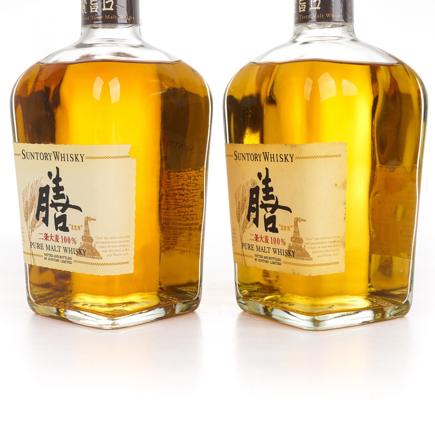 三得利 90年代 膳 纯麦威士忌 640ml*2