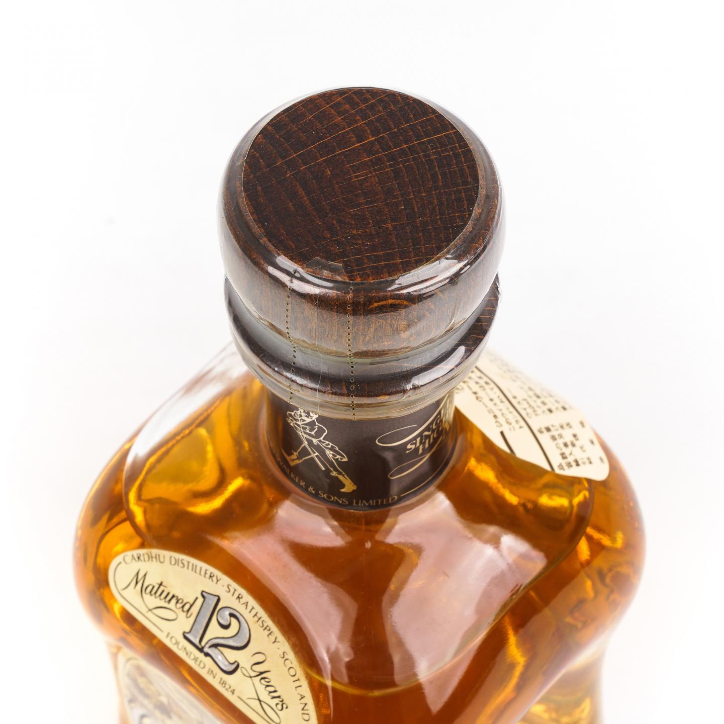 Cardhu 卡杜 12年 日本市场 750ml