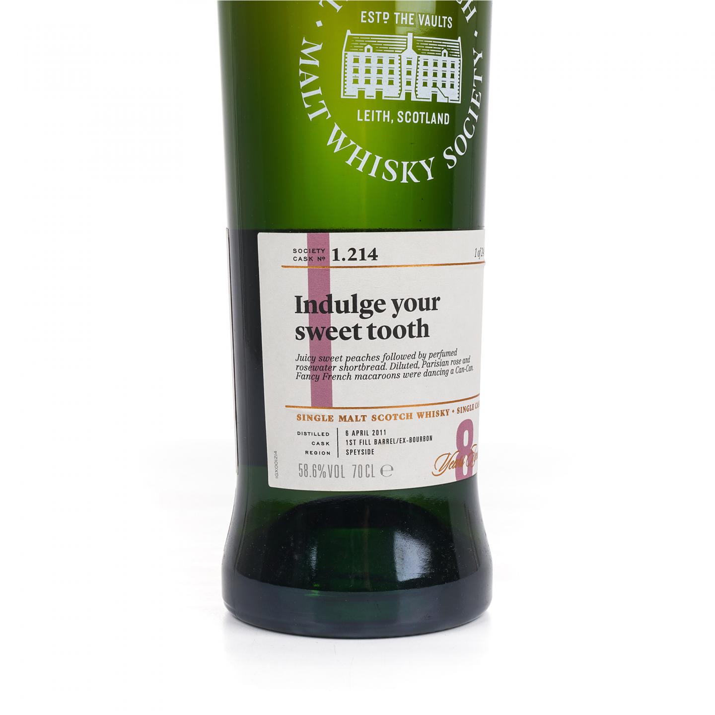 SMWS 1.214 格兰花格 8年 2011 单桶 行货