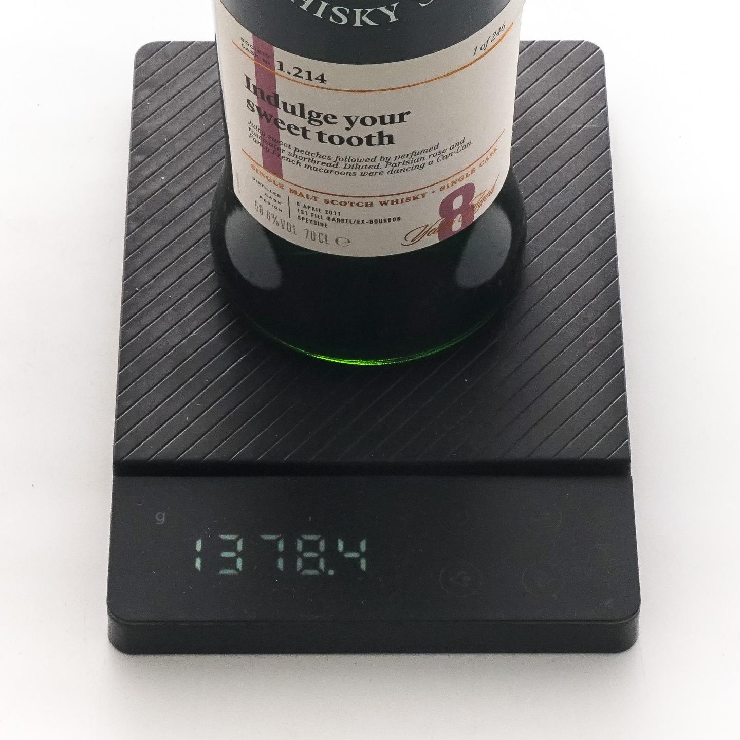 SMWS 1.214 格兰花格 8年 2011 单桶 行货