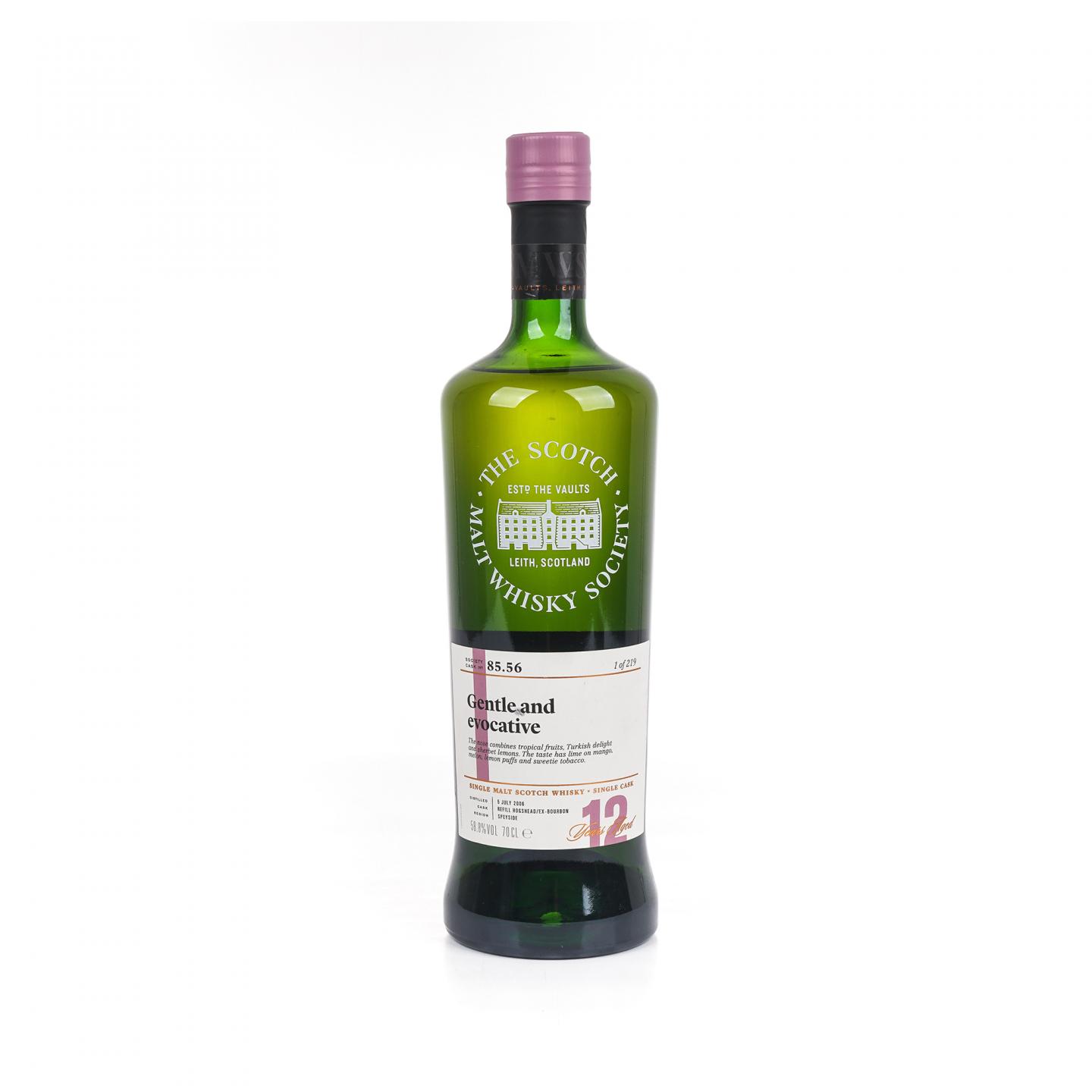 SMWS 85.56 格兰爱琴 12年 2006 单桶 行货