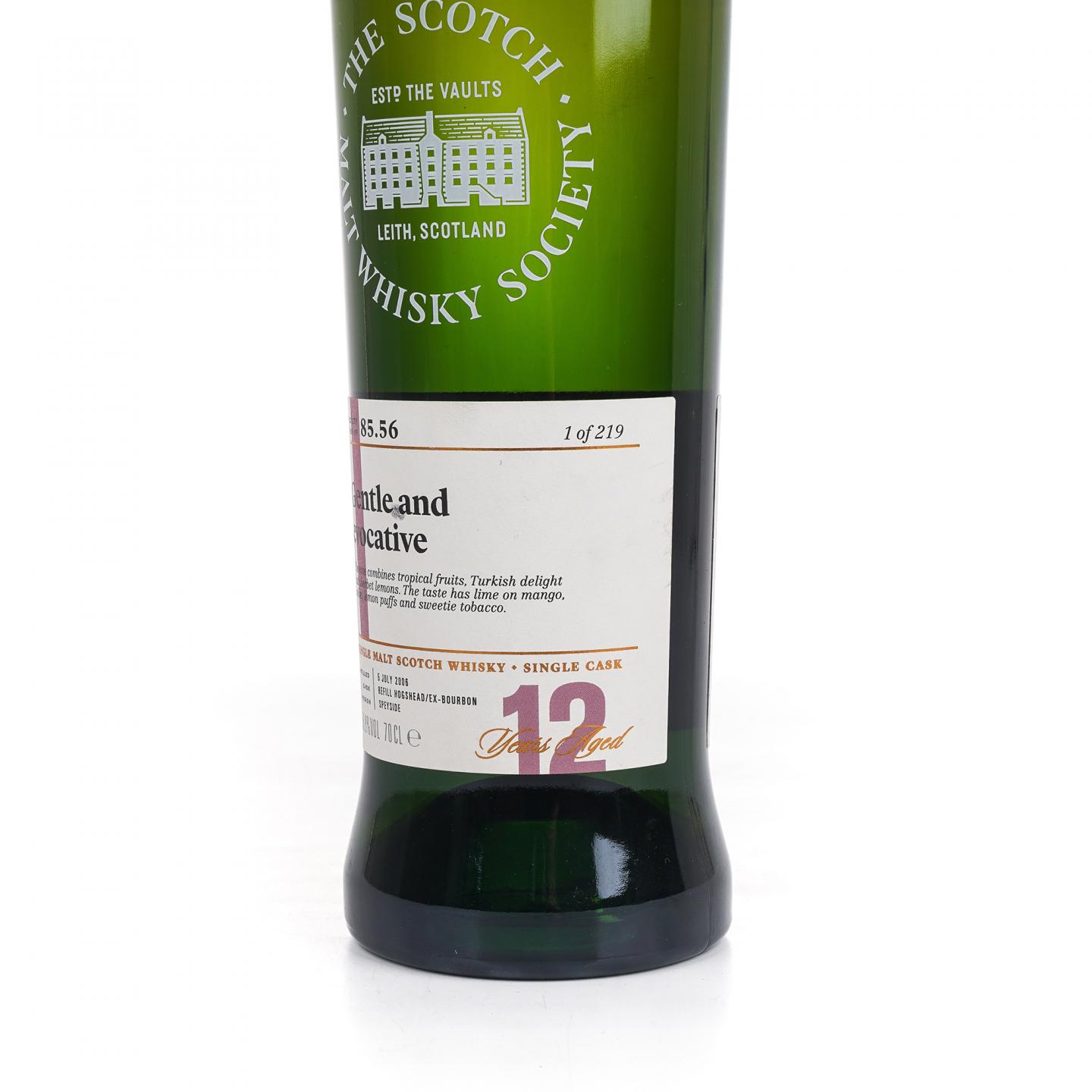 SMWS 85.56 格兰爱琴 12年 2006 单桶 行货