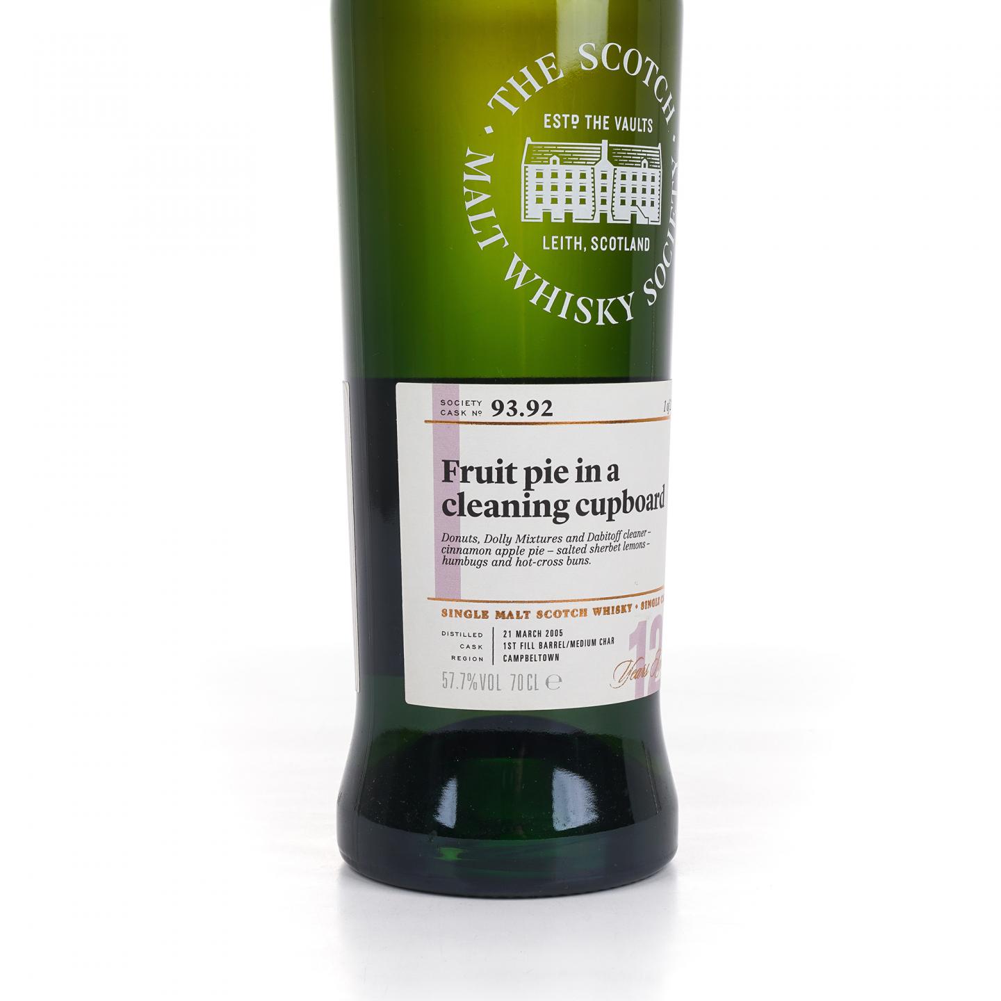 SMWS 93.92 格兰帝 12年 2005 单桶 行货