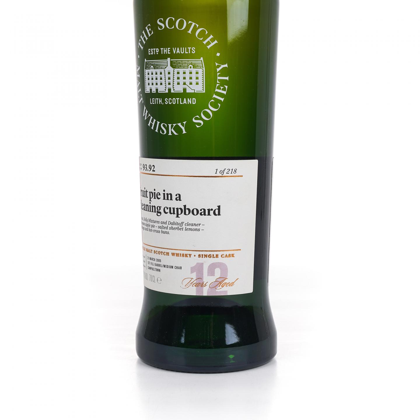 SMWS 93.92 格兰帝 12年 2005 单桶 行货
