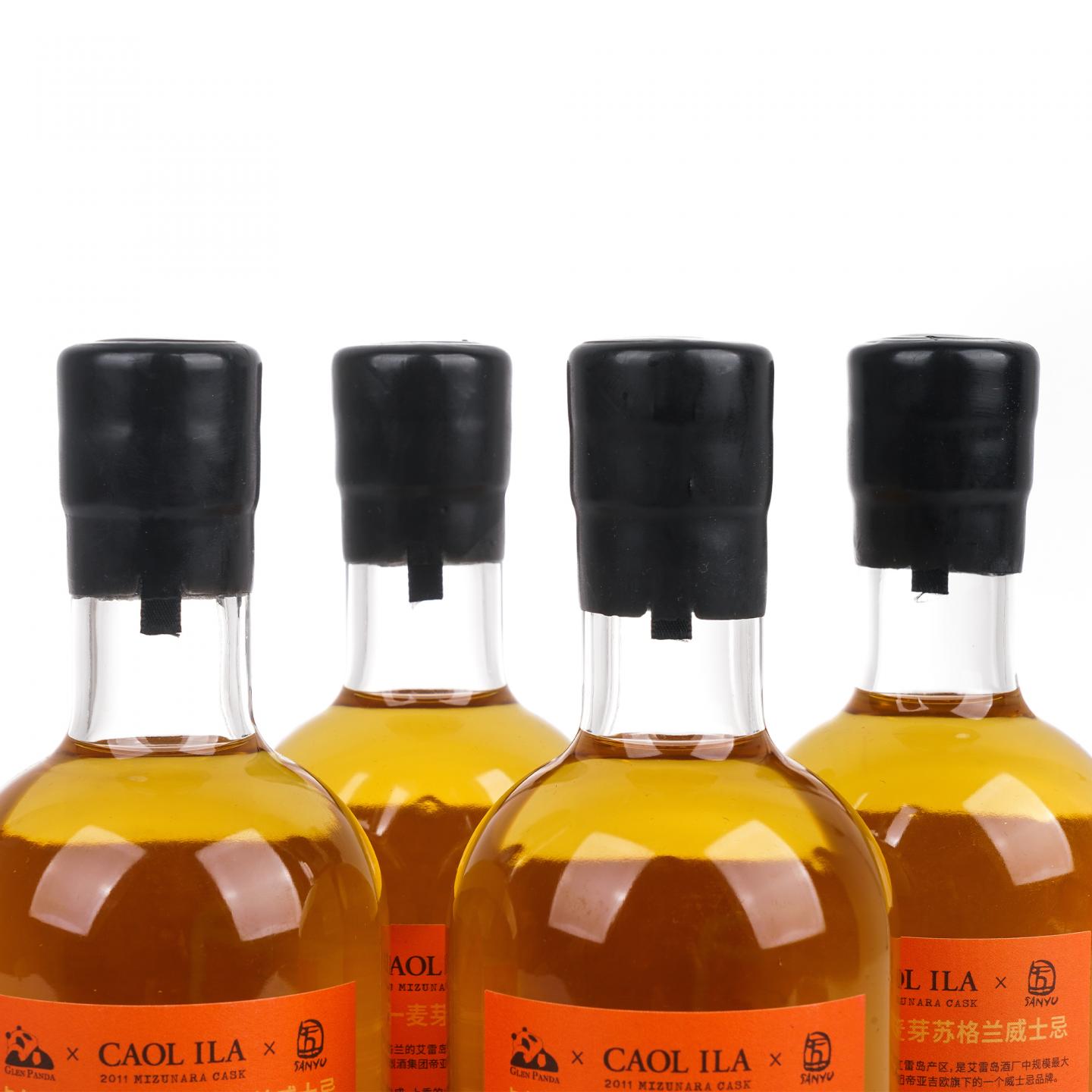 Caol Ila 卡尔里拉 12年 2011-2023 猫/八尾金鱼 水楢桶 4瓶组 500ml